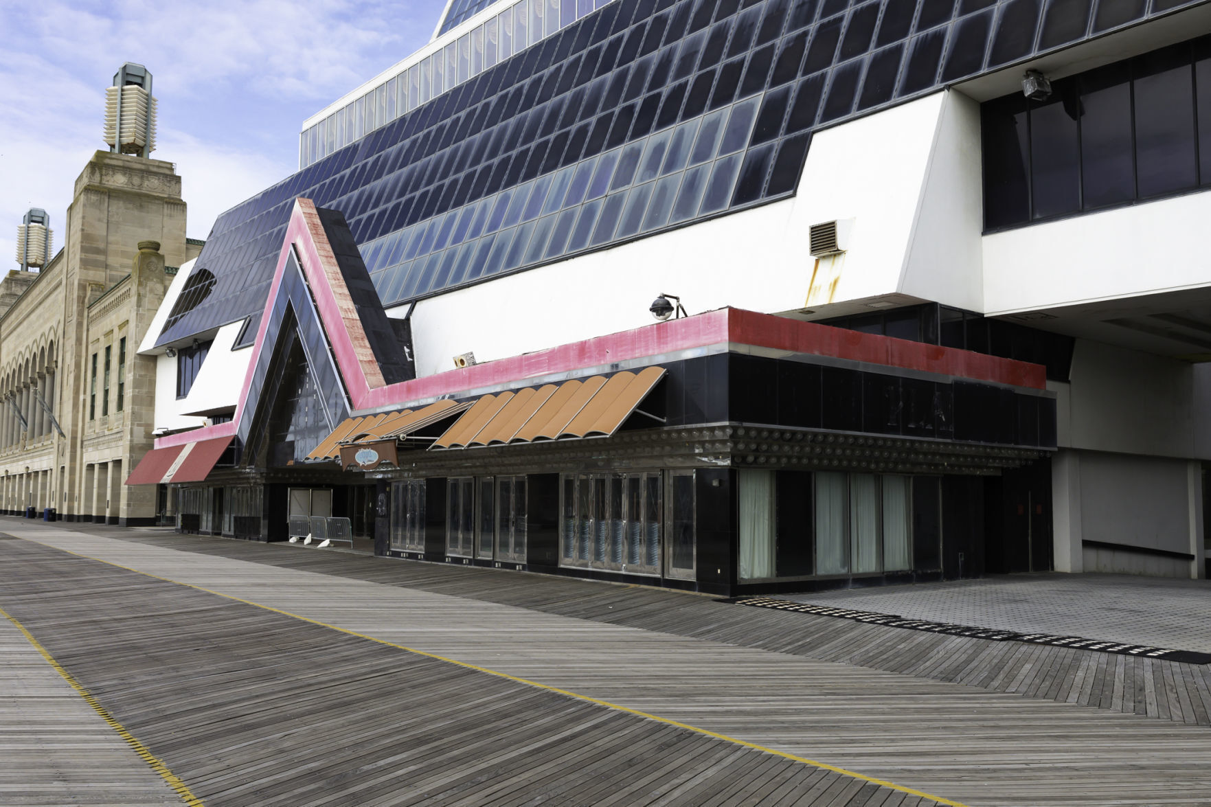 When will Trump Plaza be torn down?